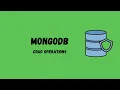 How to insert documents into mongodb MongoDB