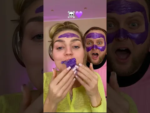FACIAL MASK prank🤕☠️ Rate his reaction 1-10💜