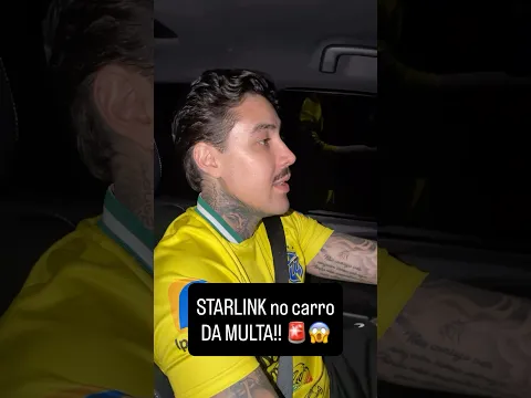 STARLINK TÁ DANDO MULTA!