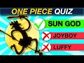 Are You a TRUE One Piece Fan Hard One Piece Quiz