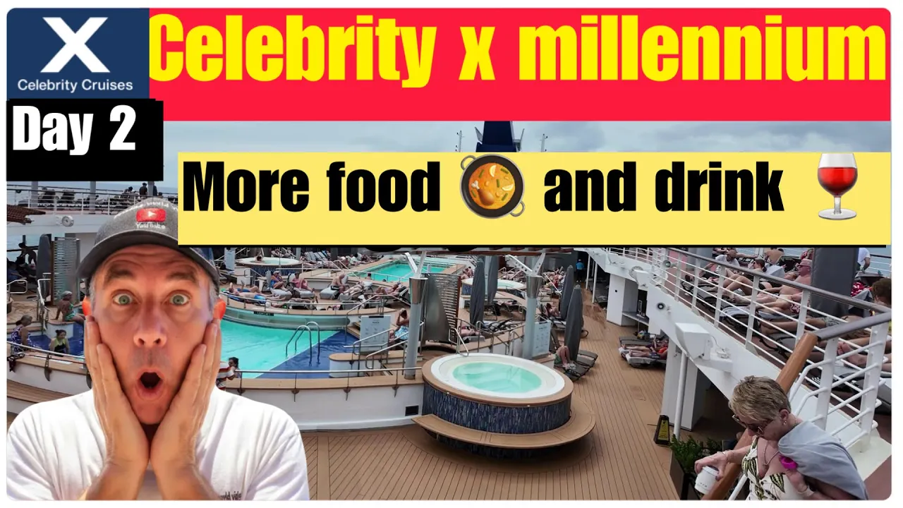 day 2 celebrity cruise exploring the ship decks and entertainment/dinning on the celebrity cruise !