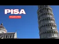 Lagu PISA, de stad van de toren | ITALIË Toscane
