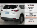 2013-2025 Mazda CX-5 U-Haul Trailer Hitch Installation CMF13315