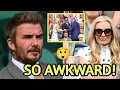 David Beckham Katherine Jenkins SHOCK Wimbledon Reunion Leaves Fans STUNNED After Explosive Feud