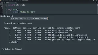 How to profile a Python script