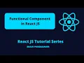Functional Component in React JS React JS Tutorial Series Brave Programmer