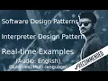 Interpreter Design Pattern Software Design Patterns Tutorial