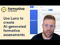 FORMATIVE Using AI features in Formative