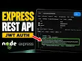 How to setup REST API with Express and JWT auth - Complete Guide