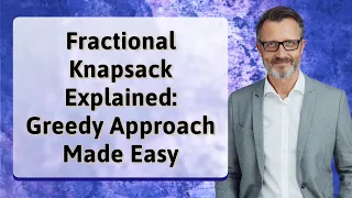Fractional Knapsack Explained Greedy Approach Made Easy