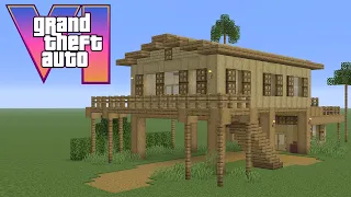 Minecraft - How to build Jason's House from GTA 6