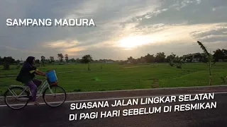 menelusuri jalan lingkar selatan sampang madura jl halim perdana kusuma