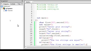 BUILT IN STRING FUNCTIONS IN C PROGRAMMING PART 2