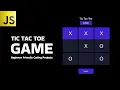 Build a Tic Tac Toe Game using HTML CSS and JS