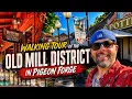 Walking the Old Mill District in Pigeon Forge History Shops Restaurants More