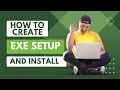 How to create netbeans project exe setup and install