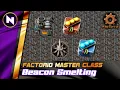 End-game SMELTING with Beacons and Modules Factorio How-to