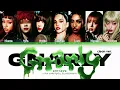 [KARAOKE] [KATSEYE] 'Gnarly (Clean Edit)' : 7 members (You as member) Color Coded Lyrics