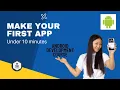 How to make a Free Android App in Minutes Android Course 1 Make a simple unit Converter app