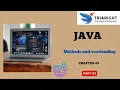 Methods and Overloading in Java - Chapter 3 Part 3