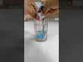 Experiment of bubble experiment