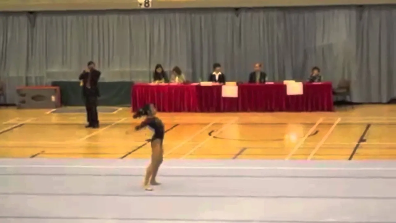 Chloe Gatlabayan Hong Kong Artistic Gymnastics 2015