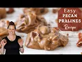 EASY PECAN PRALINES RECIPE Learn how to make praline candy with pecans