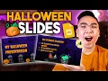 Halloween Theme Google Slides Presentation Tutorial aesthetic