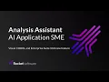 Natural Language Analysis Assistant AI Application for Enterprise Analyzer and COBOL Analyzer