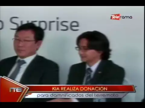 Kia realiza donación para damnificados del terremoto