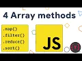 4 must know Javascript methods for any project map filter sort reduce