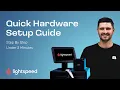 Lightspeed POS How To Setup Printer Cash Drawer Barcode Scanner UNDER 3 MINUTES