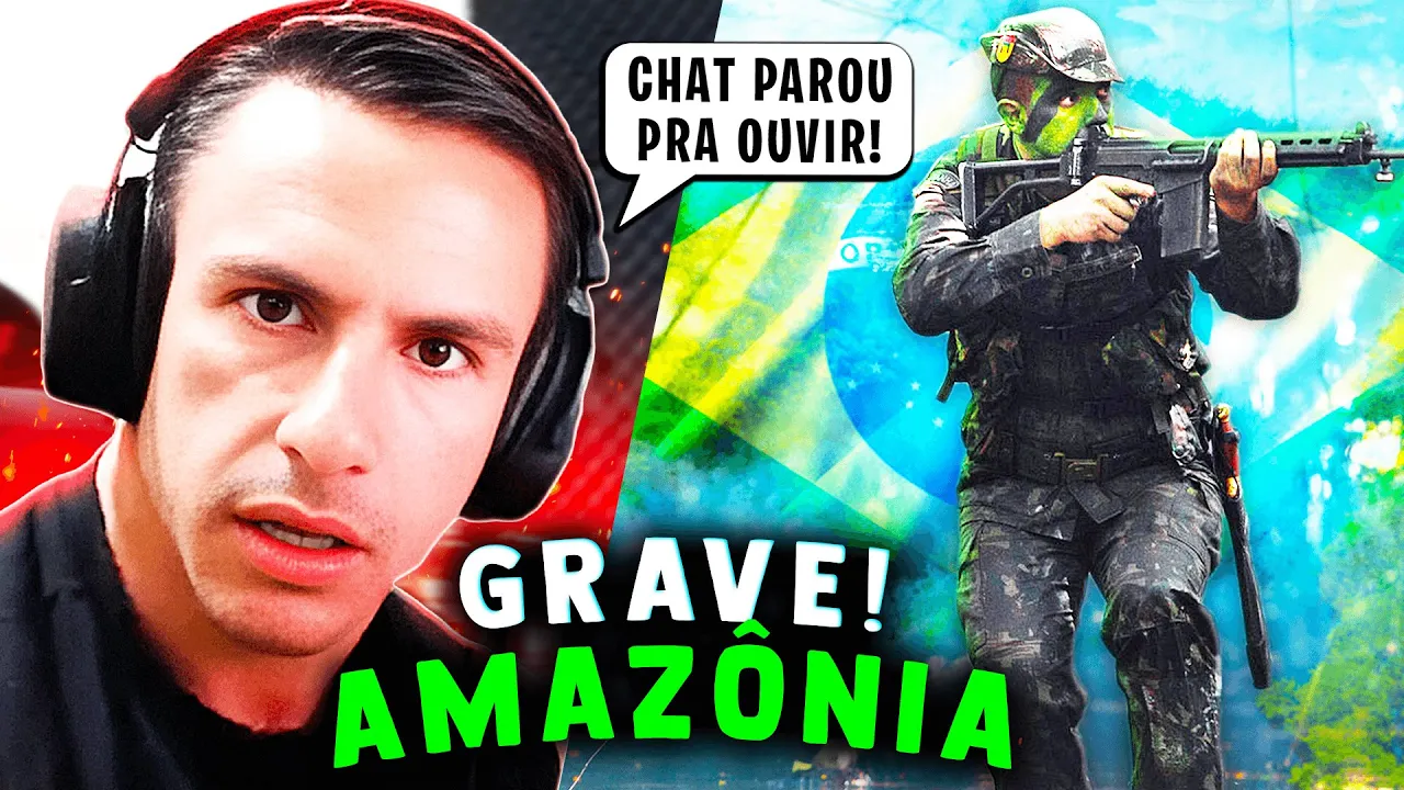SUPER XANDÃO REAGINDO - A DESCULPA PARA TOMAR A AMAZÔNIA DO BRASIL!