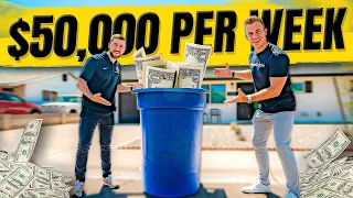 200 000 Per Month Taking People s Trash Cans Out
