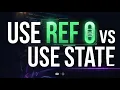 useRef vs useState React Native