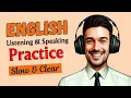 Download Lagu Shadowing English Speaking Practice for Beginners | Slow and Clear | English TV ✔