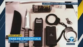 Sunland man accused of attempting to sneak weapons into jail with fake FBI badge I ABC7