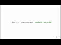 C Program - even or odd number program