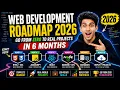 Web Development Roadmap 2026 Go From Zero to Real Projects in 6 Months