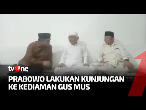 Ketua Umum Gerindra Prabowo Subianto Bertemu Gus Mus di Rembang