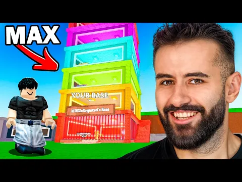 Video Thumbnail: Έφτασα MAX REBIRTH στο STEAL A BRAINROT