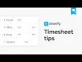 Clockify Tutorial Timesheet Tips