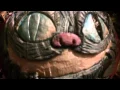 Pumpkin carving Cheshire the cat from Alice in Wonderland