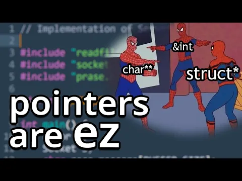 you will never ask about pointers again after watching this video - YouTube thumbnail