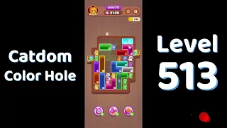 Catdom Color Hole Level 513 Screenshot