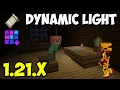 Minecraft 1 21 11 DYNAMIC LIGHTS MOD - Full Guide EASY Fabric Quilt