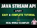 Master Java Stream API - Filter Map Reduce Explained with Real Examples code logic