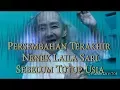 Lagu Mengenang Alm. Nenek Laila Sari artis lawas bersuara Emas