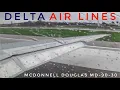 Delta Airlines MD-90-30 N905DA Minneapolis to Milwaukee Flight