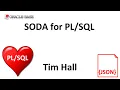 Simple Oracle Document Access SODA for